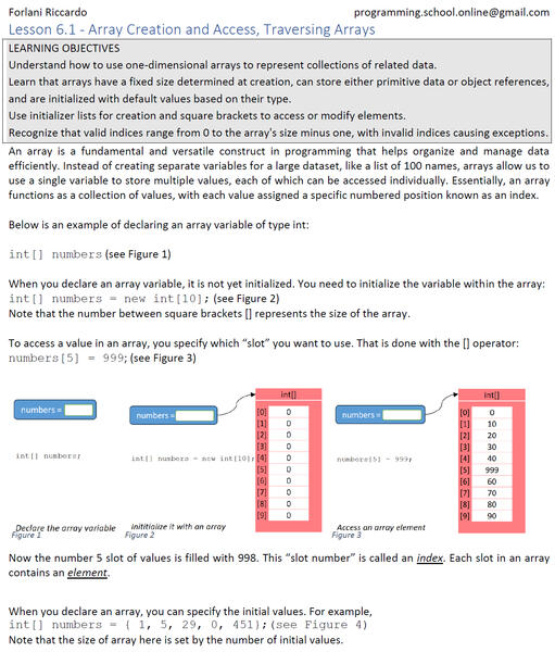 Theory - downloadable pdf with full explanation